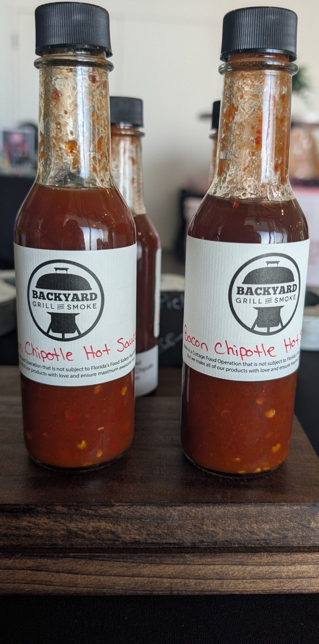 Bacon Chipotle Hot Sauce - Backyard Grill and Smoke