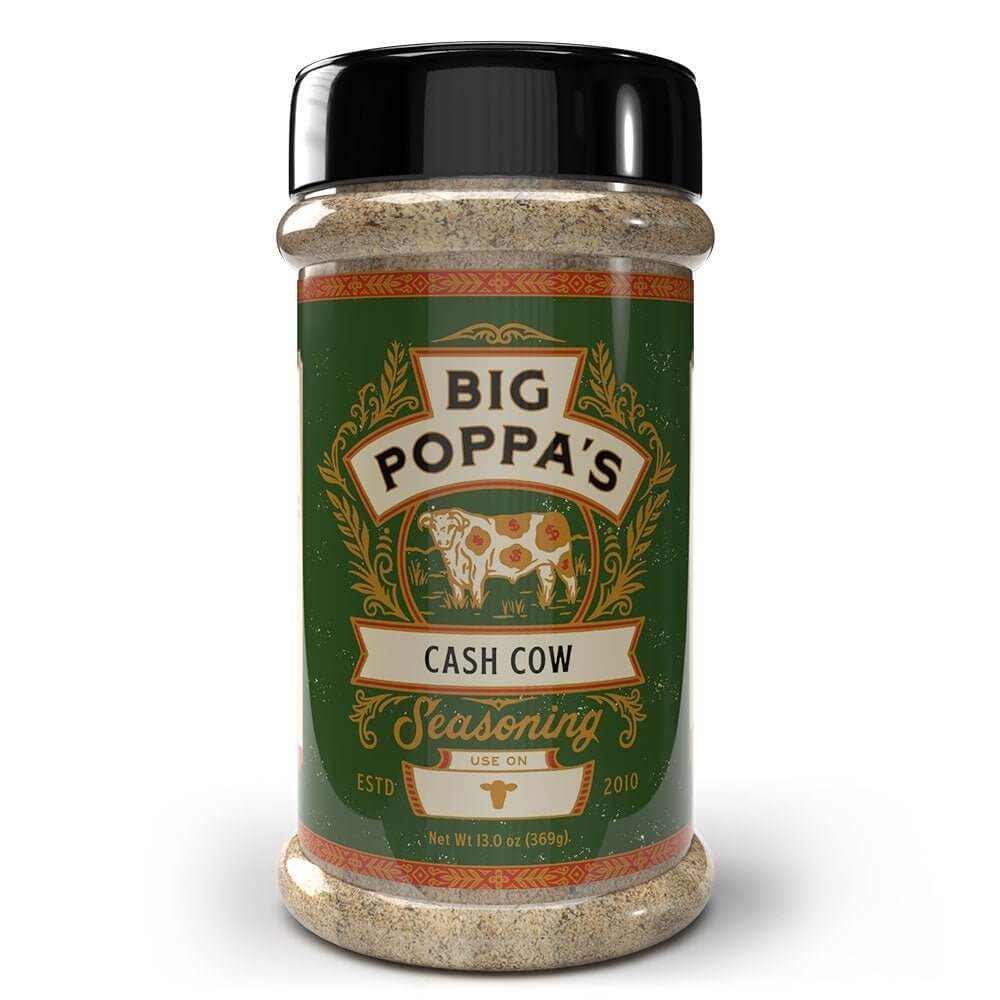 Big Poppa's Cash Cow Seasoning - 13oz - Backyard Grill and Smoke
