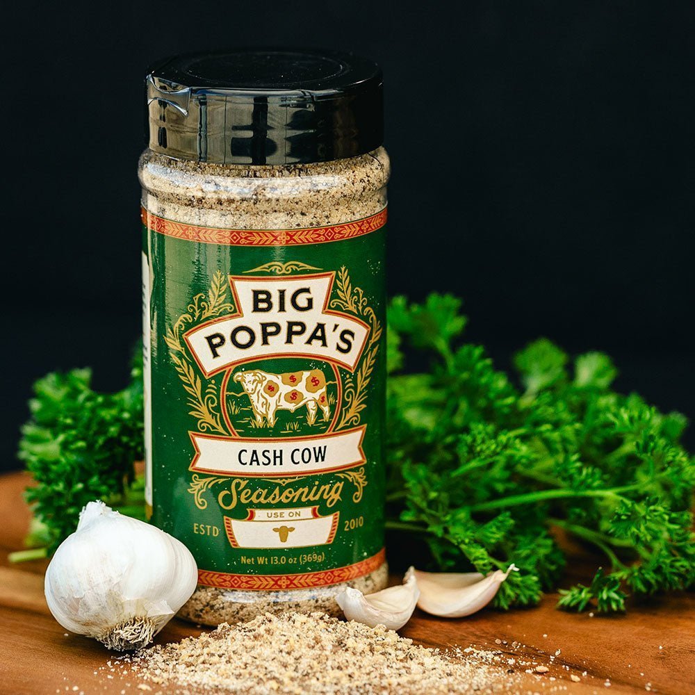 Big Poppa's Cash Cow Seasoning - 13oz - Backyard Grill and Smoke