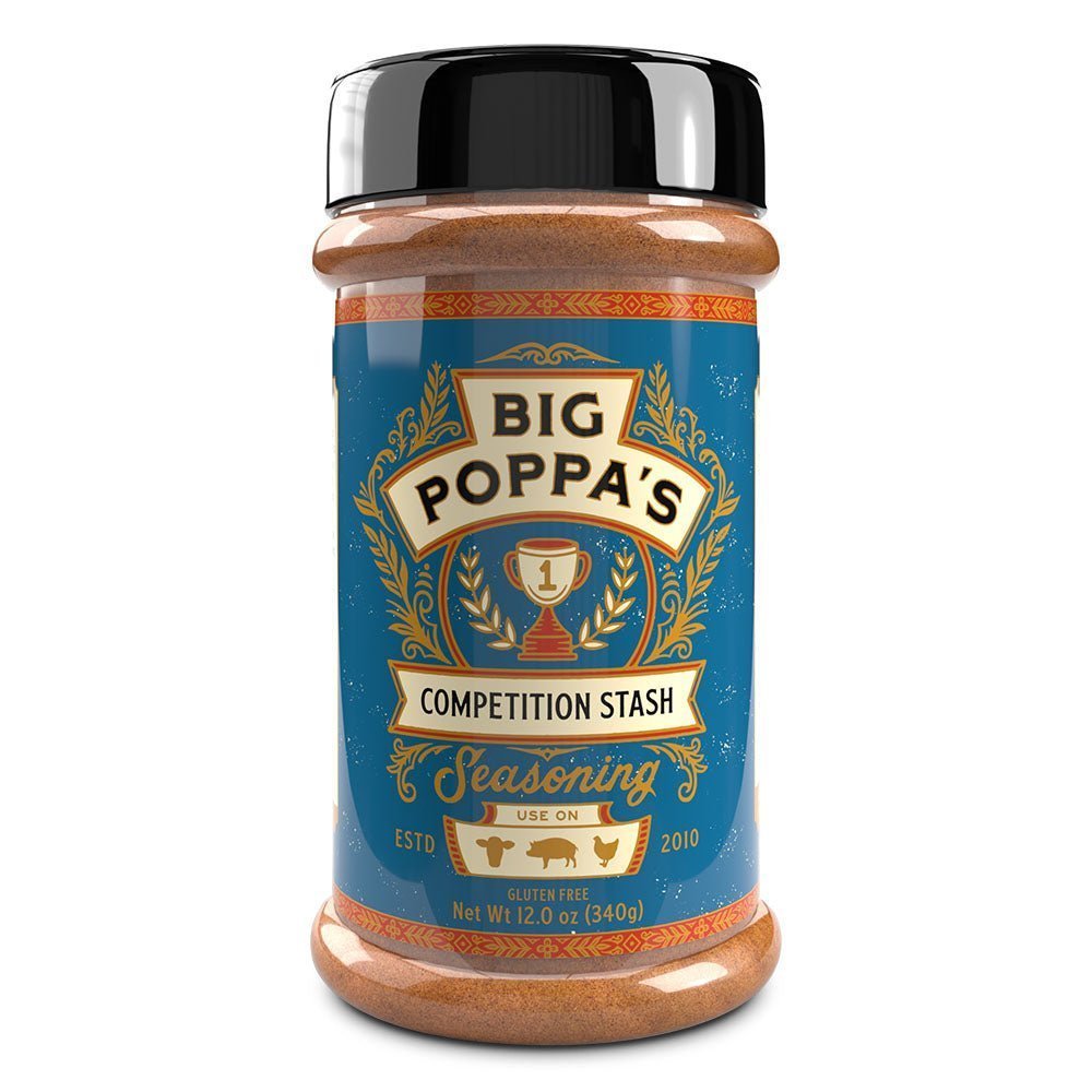 Big Poppa's Competition Stash Seasoning - 12oz - Backyard Grill and Smoke