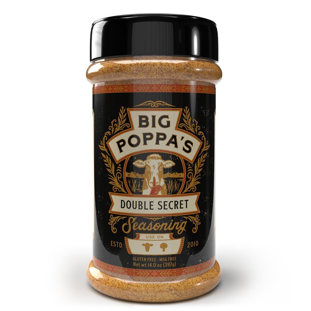 Big Poppa's Double Secret Seasoning - 14oz - Backyard Grill and Smoke