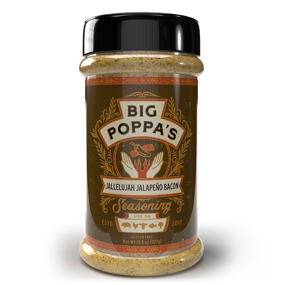 Big Poppa's Jallelujah Jalapeño Bacon Seasoning - 13.3oz - Backyard Grill and Smoke