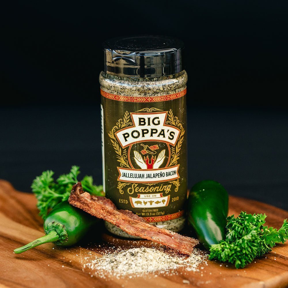 Big Poppa's Jallelujah Jalapeño Bacon Seasoning - 13.3oz - Backyard Grill and Smoke