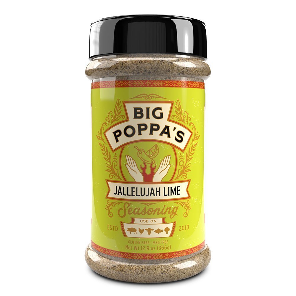 Big Poppa's Jallelujah Lime Seasoning - 12.9oz - Backyard Grill and Smoke