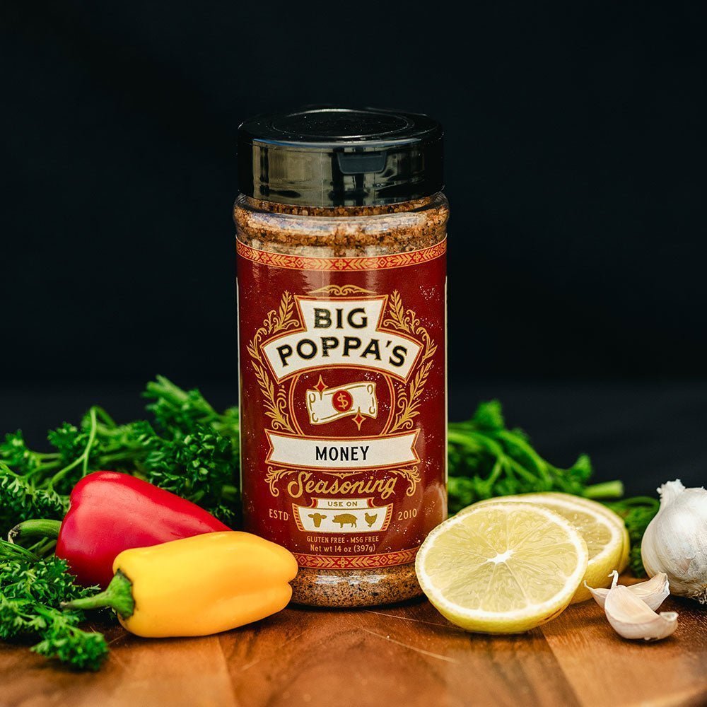 Big Poppa's Money Seasoning - 14oz - Backyard Grill and Smoke