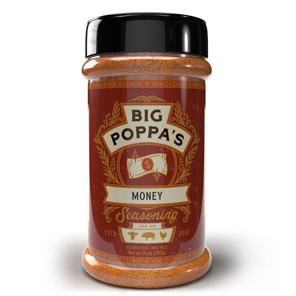 Big Poppa's Money Seasoning - 14oz - Backyard Grill and Smoke