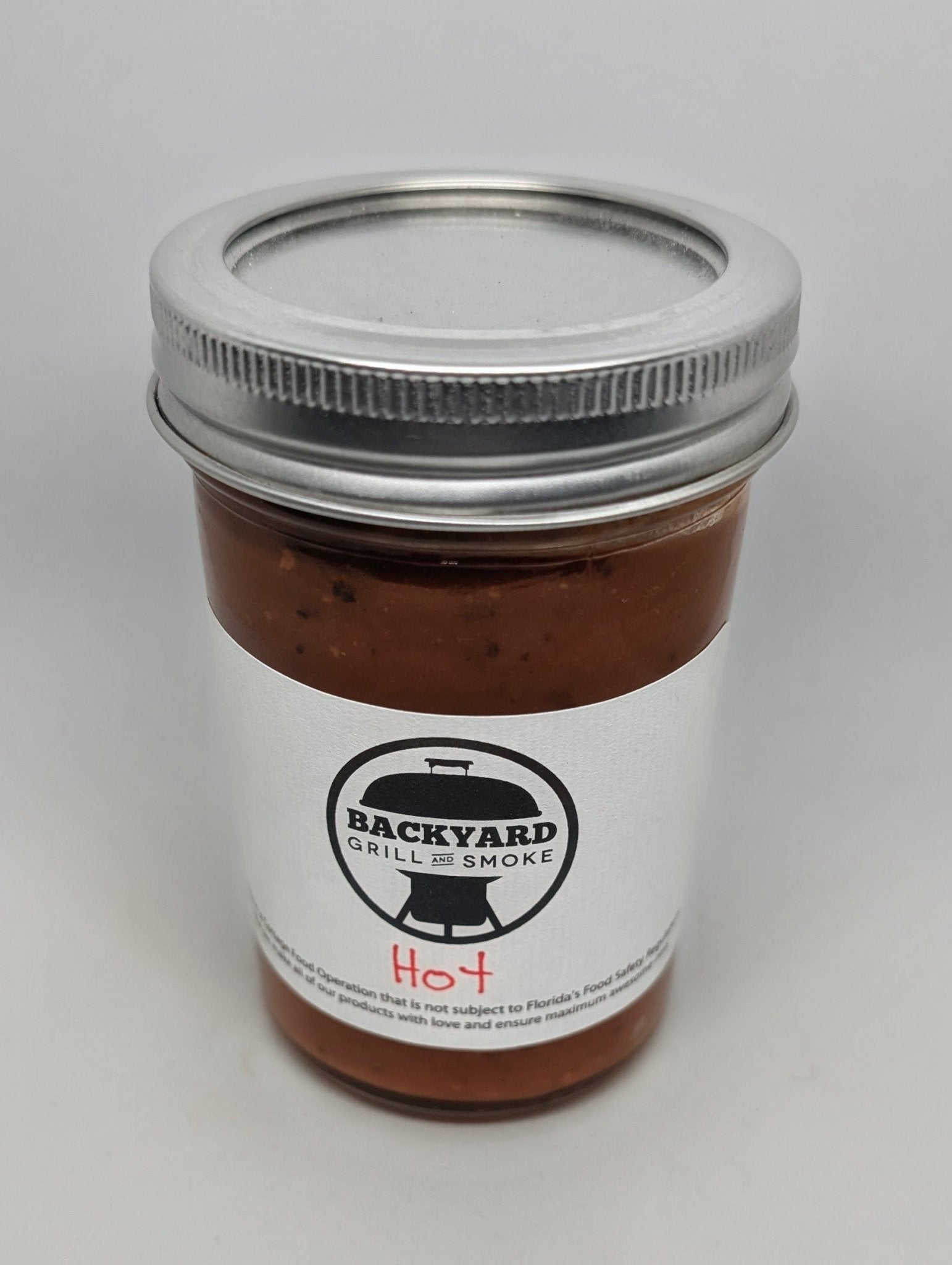 Hot BBQ Sauce - Backyard Grill and Smoke