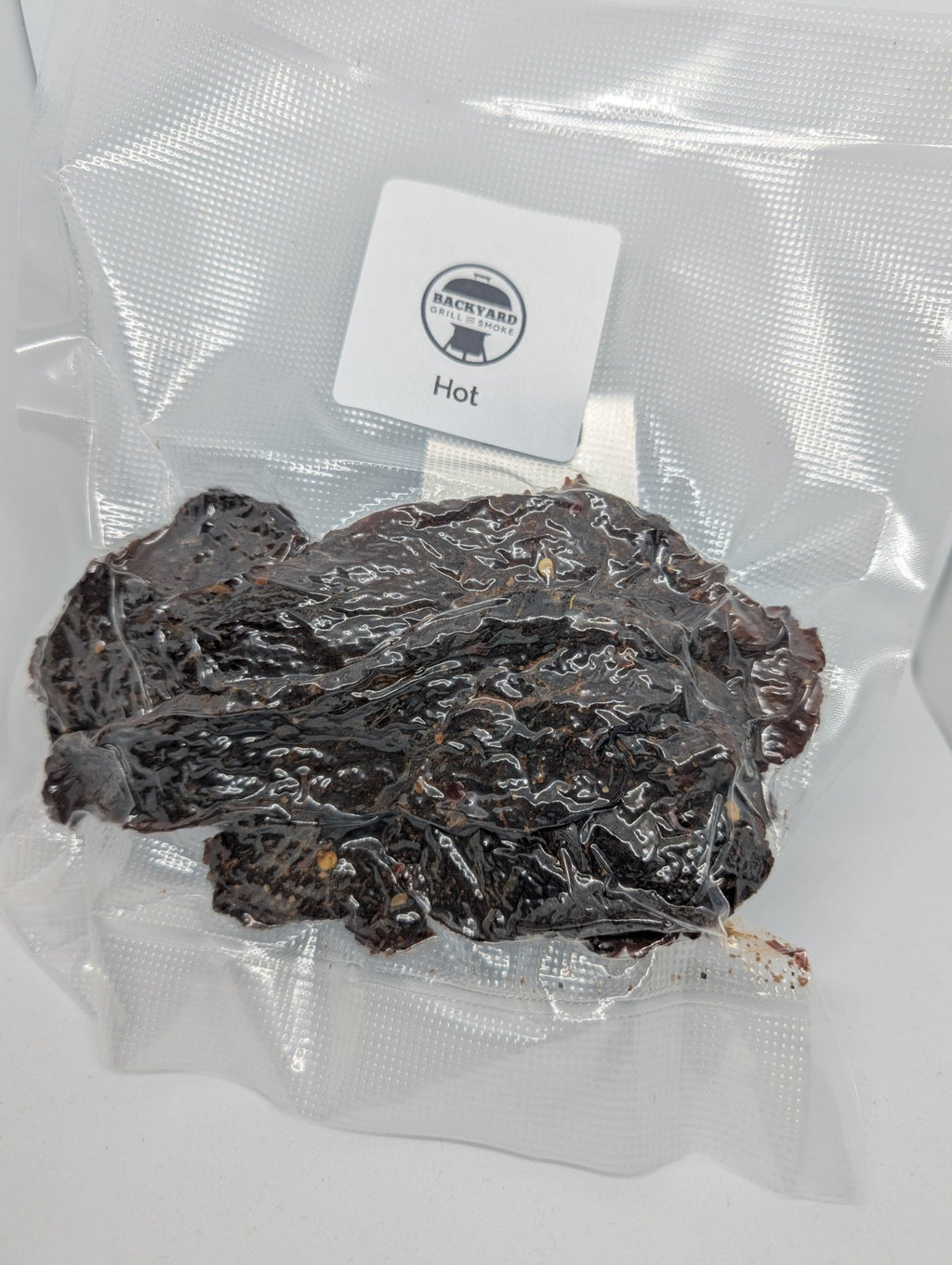 Hot Beef Jerky - Backyard Grill and Smoke